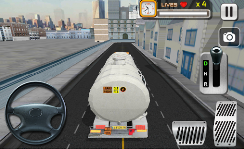 اسکرین شات بازی Oil Tanker Transporter 3D 2