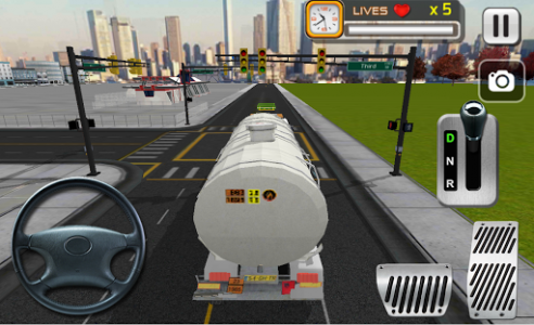 اسکرین شات بازی Oil Tanker Transporter 3D 3