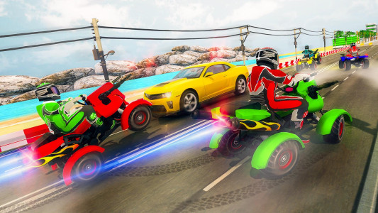 اسکرین شات 5 برنامه ATV Quad Bike 3D Simulator
