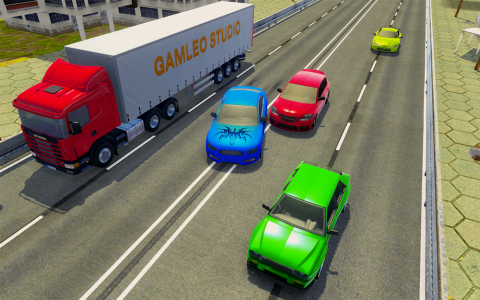 اسکرین شات 5 بازی Real Highway Traffic Car Race