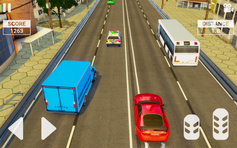 اسکرین شات 4 بازی Real Highway Traffic Car Race