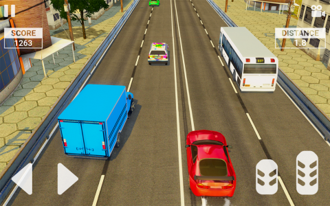 اسکرین شات بازی Real Highway Traffic Car Race 4