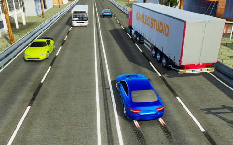 اسکرین شات بازی Real Highway Traffic Car Race 2