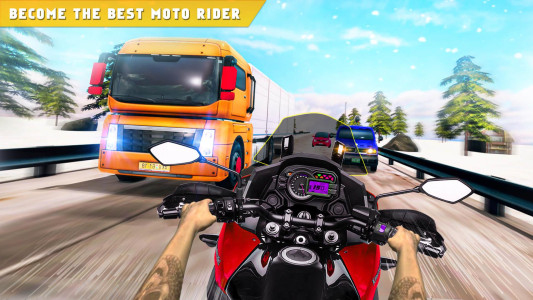 اسکرین شات 1 بازی Highway Traffic Bike Race Moto