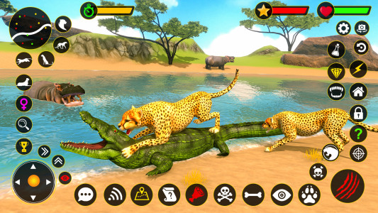 اسکرین شات 2 بازی Cheetah Simulator Cheetah Game