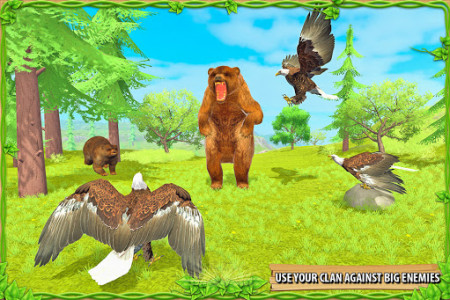 اسکرین شات برنامه Furious Eagle Family Simulator 4