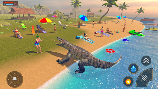 اسکرین شات بازی Komodo Dragon : Dragon Games 3