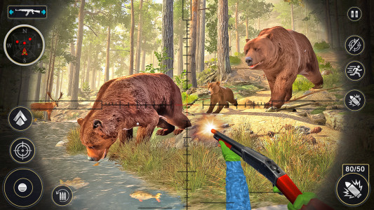 اسکرین شات بازی Deer Hunting Clash: Wild Hunt 3