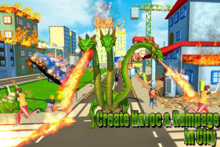 اسکرین شات بازی Hydra Snake City Attack 2
