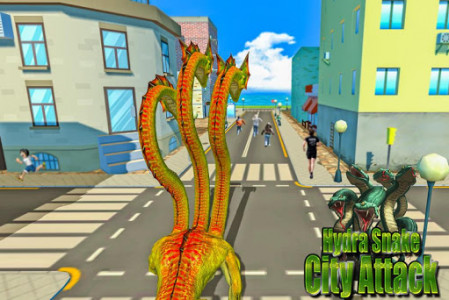 اسکرین شات بازی Hydra Snake City Attack 8
