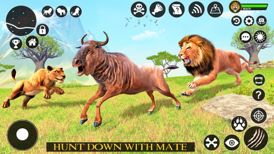 اسکرین شات 1 برنامه Ultimate Lion Simulator Game