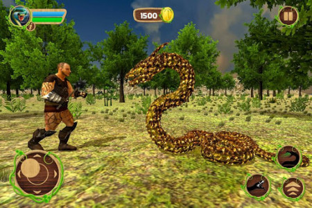 اسکرین شات بازی Furious Snake Simulator 5