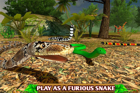 اسکرین شات بازی Furious Snake Simulator 1