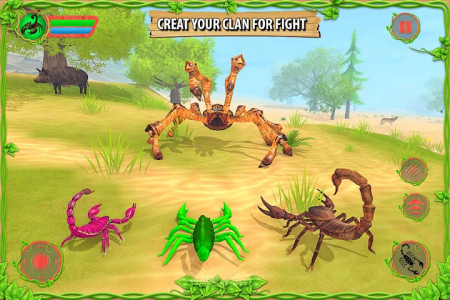 اسکرین شات بازی Furious Scorpion Family Simulator 6