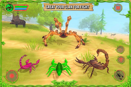 اسکرین شات بازی Furious Scorpion Family Simulator 2