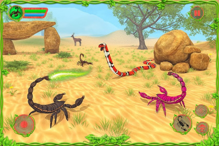 اسکرین شات بازی Furious Scorpion Family Simulator 5