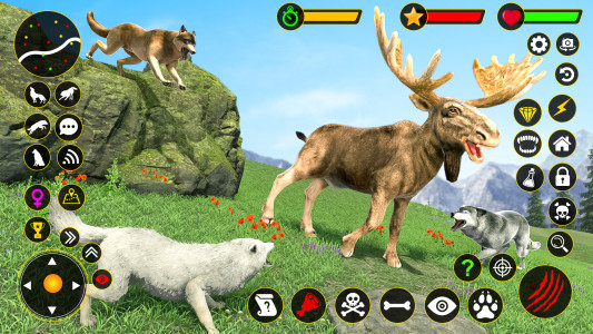 اسکرین شات 3 بازی The Wolf Simulator: Wild Game