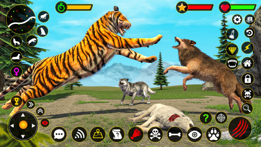 اسکرین شات بازی The Wolf Simulator: Wild Game 4