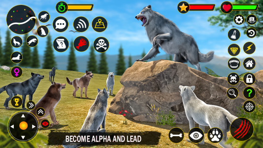 اسکرین شات بازی The Wolf Simulator: Wild Game 1