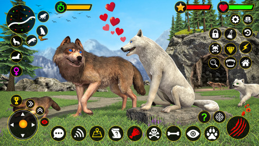 اسکرین شات بازی The Wolf Simulator: Wild Game 2