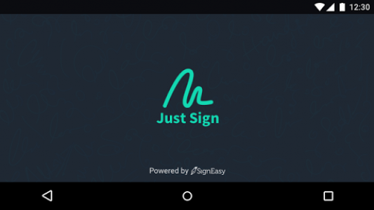اسکرین شات برنامه Just Sign : Create your signature 1