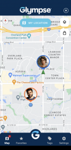 اسکرین شات برنامه Glympse - Share GPS location 1