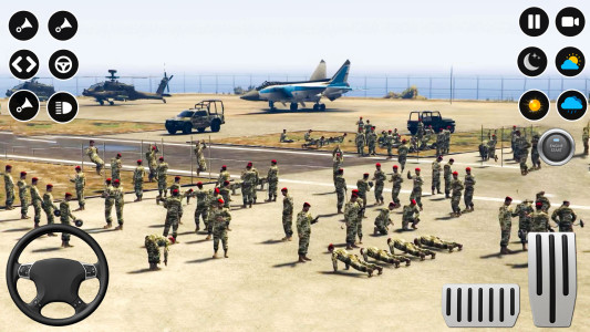 اسکرین شات 2 بازی Euro Truck: Army Truck Driving