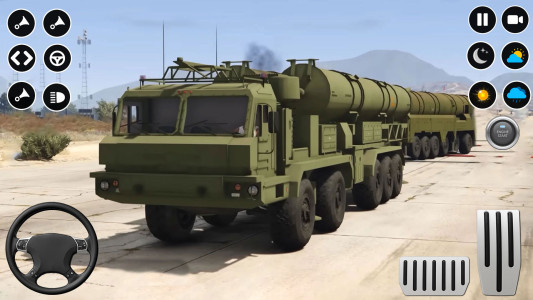 اسکرین شات 4 بازی Euro Truck: Army Truck Driving