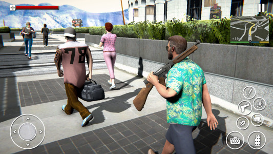 اسکرین شات برنامه Grand Gangster Game Auto Theft 2