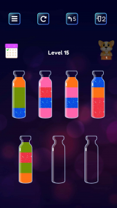 اسکرین شات 3 بازی Soda Sort: Water Color Puzzle
