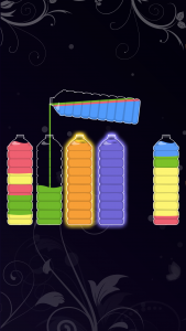 اسکرین شات بازی Water Sort - Color Puzzle Game 1
