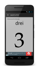 اسکرین شات 4 برنامه Learn German Basics
