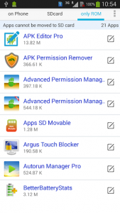 اسکرین شات برنامه Apps Movable 1