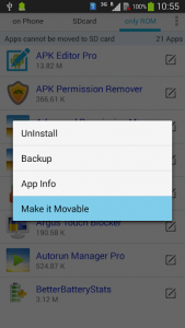 اسکرین شات برنامه Apps Movable 2