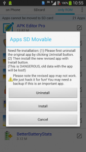اسکرین شات برنامه Apps Movable 3