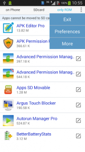 اسکرین شات برنامه Apps Movable 4