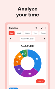 اسکرین شات 3 برنامه TimeTune - Schedule Planner