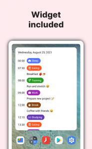 اسکرین شات برنامه TimeTune - Schedule Planner 7