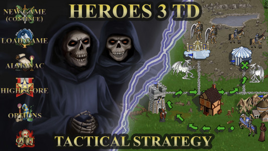 اسکرین شات بازی Heroes 3 of Might: Magic TD 1