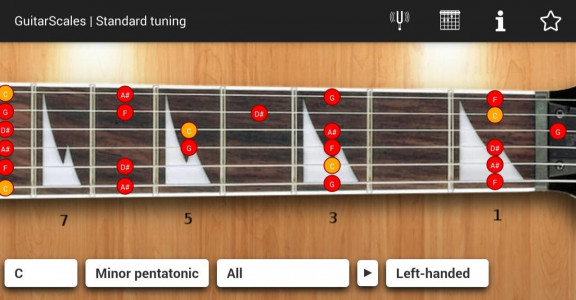 اسکرین شات 6 برنامه GuitarScales