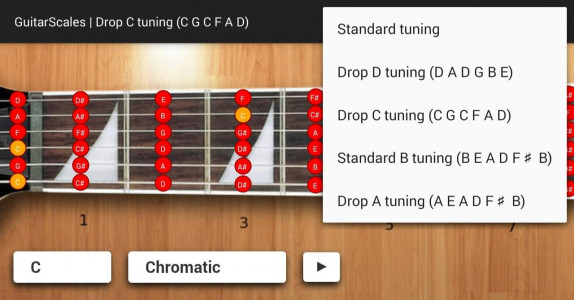 اسکرین شات 5 برنامه GuitarScales
