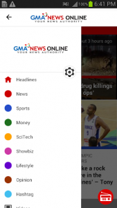 اسکرین شات برنامه GMA News 4