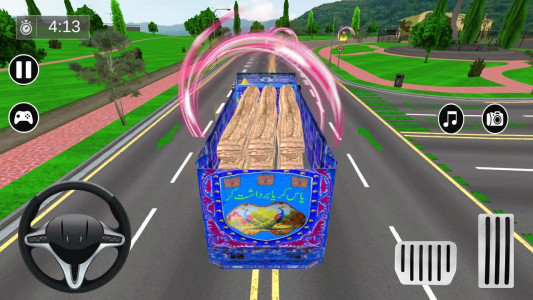 اسکرین شات بازی بازی ماشین راننده تریلی 2