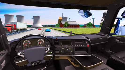 اسکرین شات بازی بازی ماشین راننده تریلی 1