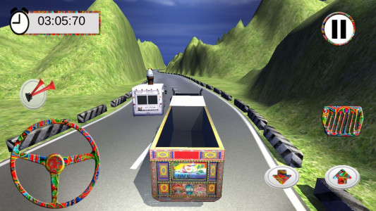اسکرین شات بازی بازی ماشین راننده کامیون 2