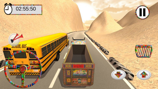 اسکرین شات بازی بازی ماشین راننده کامیون 1