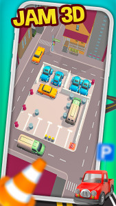 اسکرین شات بازی Parking Jam 3d - Slide Puzzle 1