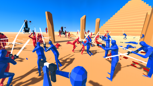 اسکرین شات بازی Tottaly Battle Simulator War 1