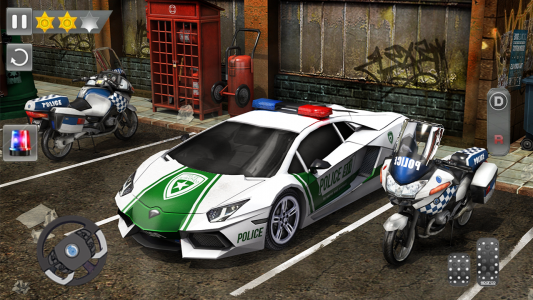 اسکرین شات بازی NYPD City Car Driving Mania 3D 1