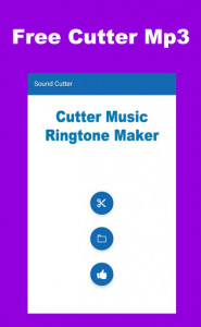 اسکرین شات برنامه MP3 Cutter and Audio Cutter 1